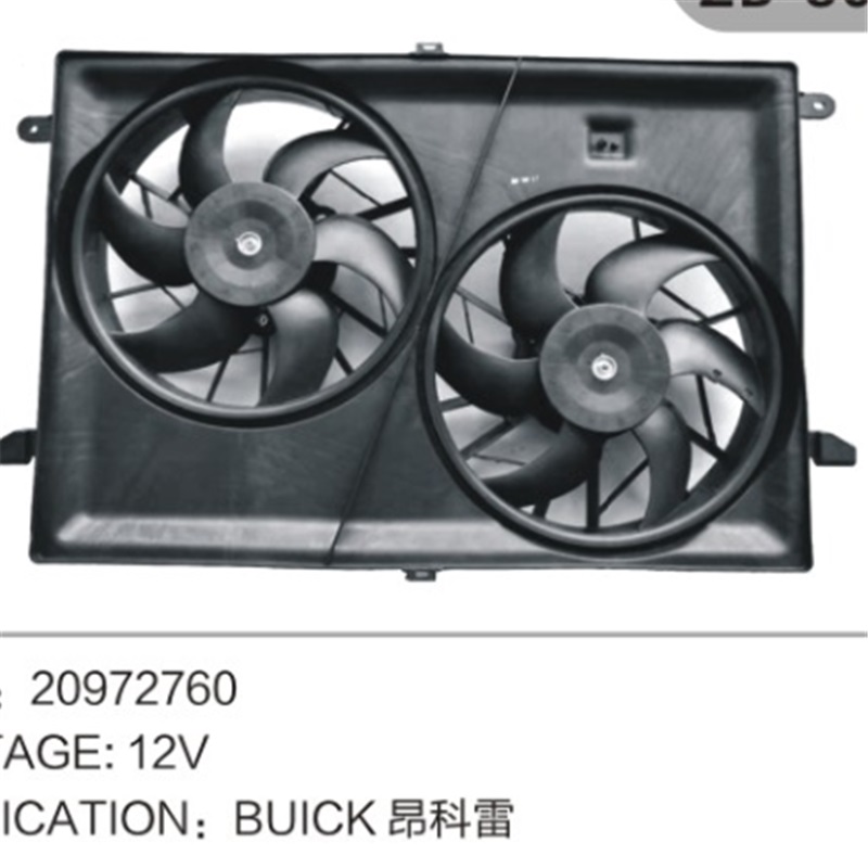 Sestava ventilátoru chladiče 20972760 pro BUICK ENCLAVE