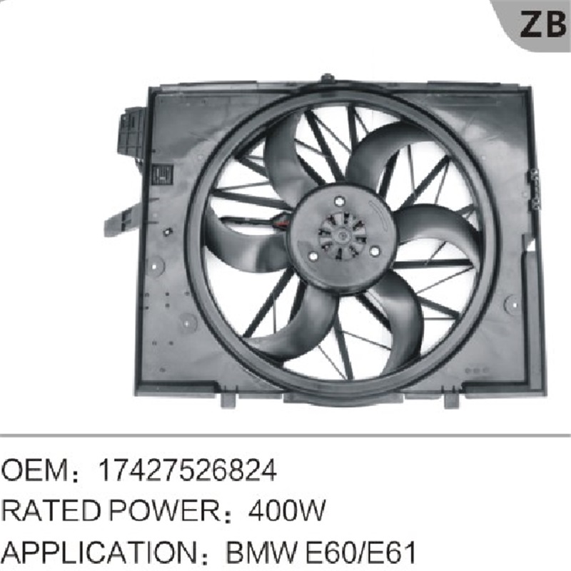 Automatické části Chladicího ventilátoru pro E60 OEM\Ӕ 17427526824