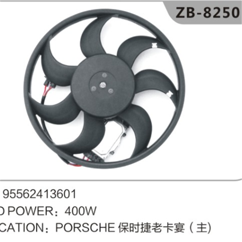 95562413601 Chladicí ventilátor automatického radiátoru pro PORSCHE CAYENNE